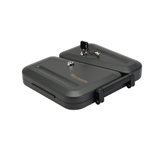 HORN DUAL LID LOCK BOX W/KEY LOCK - Sale